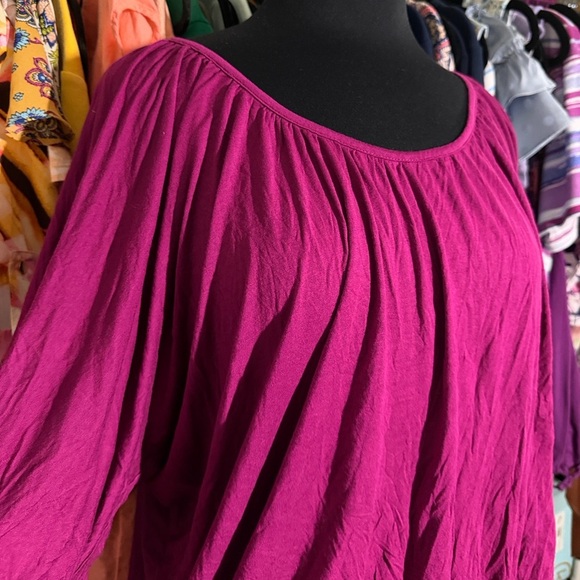 Apt. 9 Women's Magenta Blouse - Picture 5 of 6